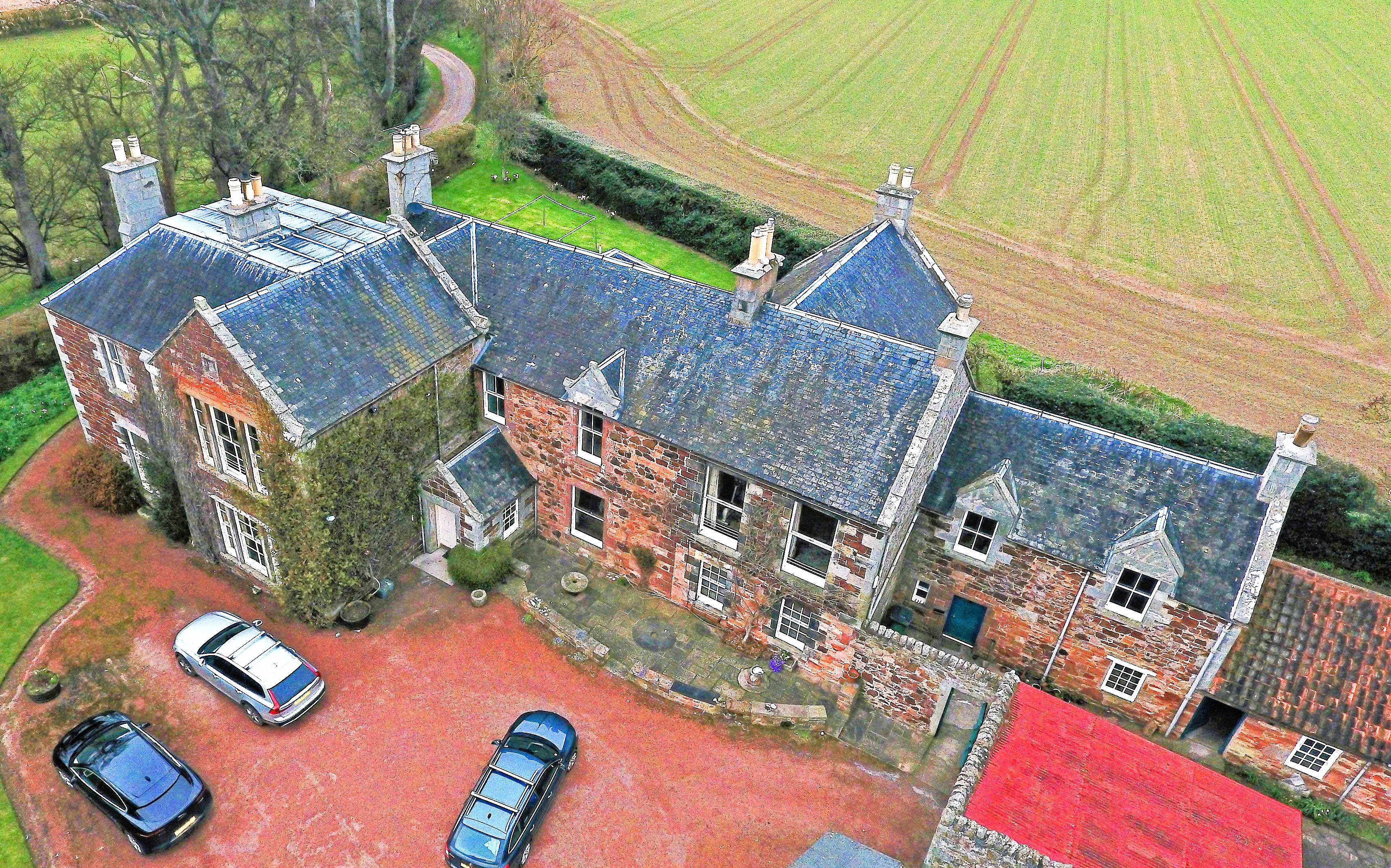 East Lothian farmhouse – start of building works